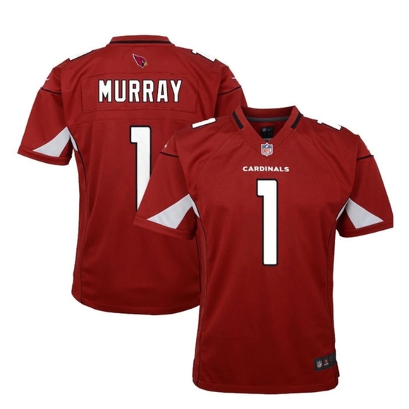 Nike Arizona Cardinals Jersey Youth Size XL (18/20) Kyler Murray #1 On Field Red - Picture 1 of 6